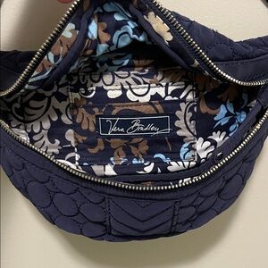 Vera Bradley Blue Quilted Shoulder Bag